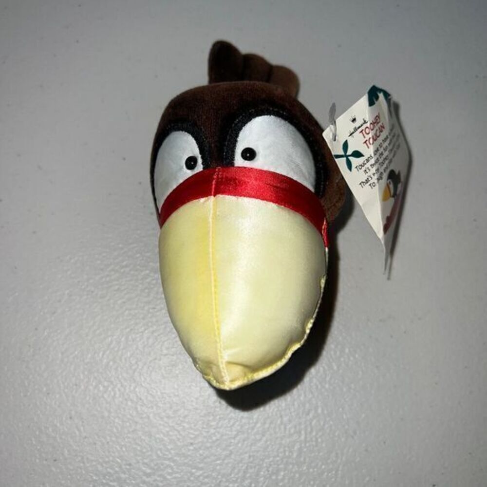 Hallmark 1988 Toohey‎ Toucan Plush Stuffed Animal Tags Attached